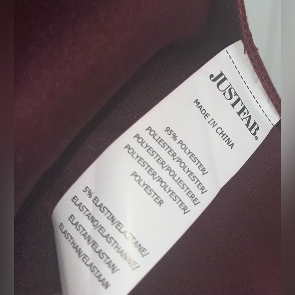 NEW Just Fab Faux Suede Orange Spice Waterfall Long Coat Size 2X - Picture 8 of 16